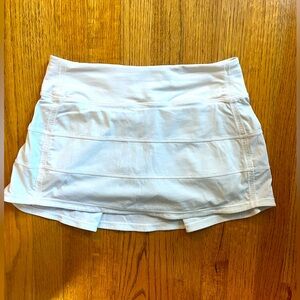 Lulu White Skort